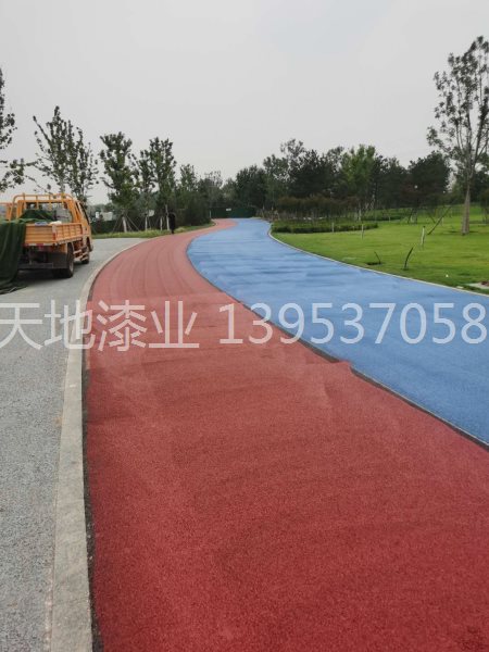 合作市彩色防滑路面及瀝青改色施工